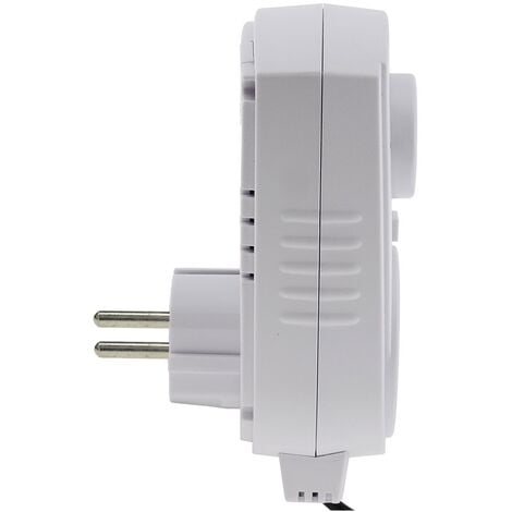 ChiliTec Analoges Steckdosen-Thermostat 230V mit externem Fühler I