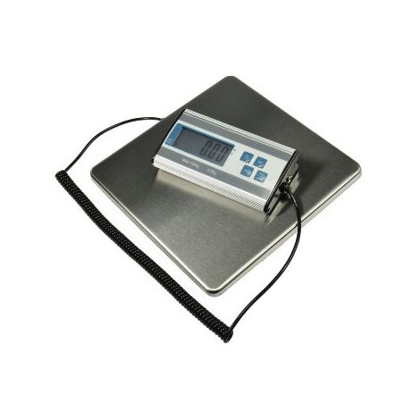 Digitale Plattformwaage Bis 300kg - Edelstahl, Tara-Funktion, Für Industrie & Haushalt