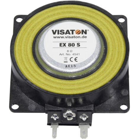 Visaton 4541"Körperschallwandler EX 80 S - 8 Ohm Lautsprecher schwarz (1/2)