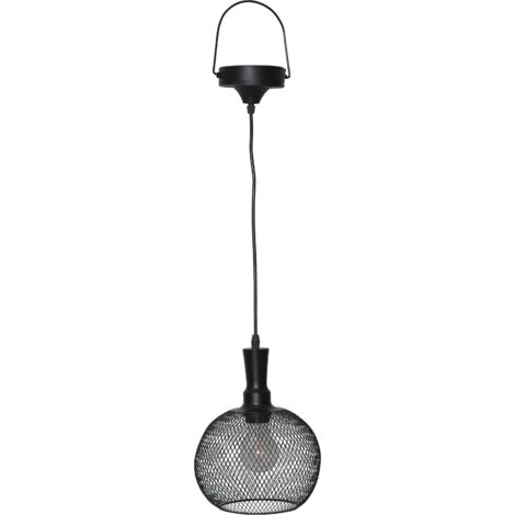 technik@all LED Solar Lampe hängend schwarz 19x24cm 481-70