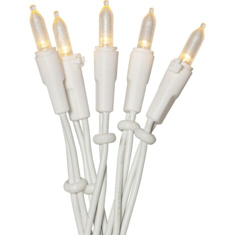 LED-Mini-Lichterkette "P-LED", 20-teilig, w/w, wei