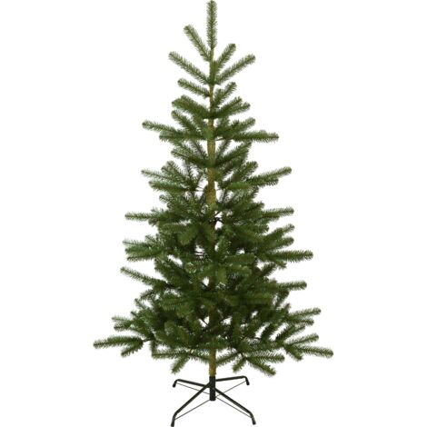 Star 606-07, Weihnachtsbaum "Visby", mit Metallfuß, Grün (1/2)