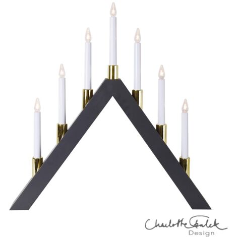 LED-Fensterleuchter "Halla", 7 warmwhite LED (1/2)