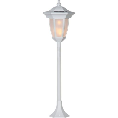 LED-Solar-Laterne "Flame",imitiert Feuer,amber LED