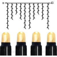 System LED "LED Eisregen-Lichterkette 2x1m" 100 LED´s, warmweiß, IP44