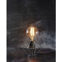 Led lamp e27 g95 vintage gold dimmable 37w 1800k 240 lumens