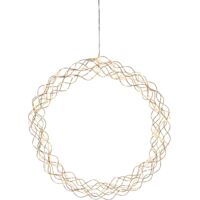 LED Lichterkranz Curly warmweiß Ø45cm