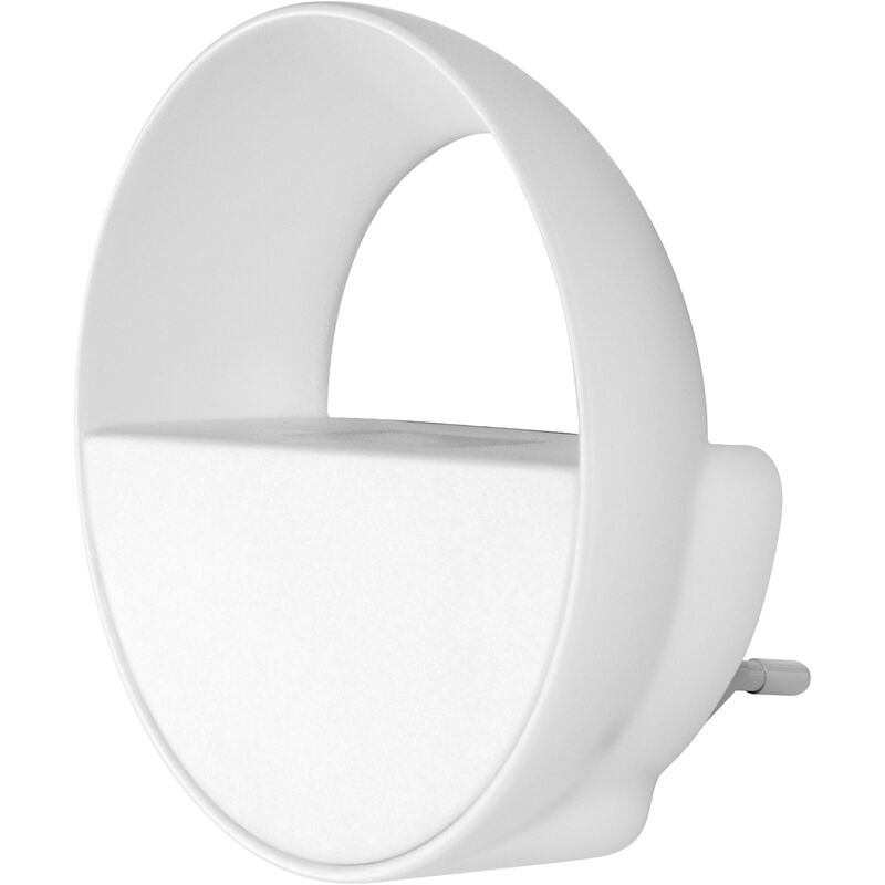 Ledvance Lumière de prise LED veilleuse Lunetta Round Blanc chaud  interrupteur