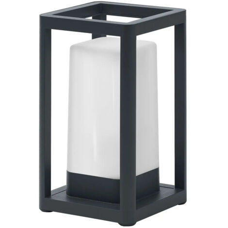 LEDVANCE Lampe de table extérieur WiFi SMART+, 5W, 310lm, noire, blanc chaud 3000K et 16 millions de couleurs, sur batterie, mobile, contrôlable par application, compatible avec Amazon, Google, etc. (1/5)