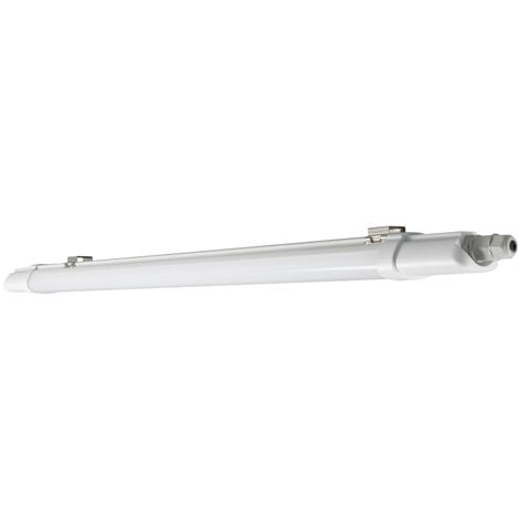 LEDVANCE Luminaire LED étanche à l'humidité, Luminaire pour Usage extérieur, Blanc Froid, longueur: 150 cm, Submarine I Slim Value [Classe énergétique A]