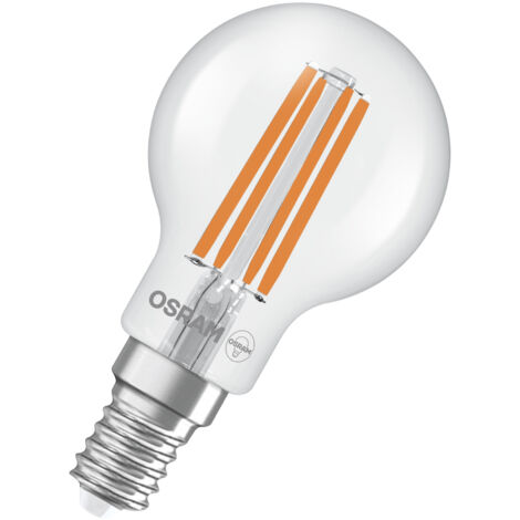 OSRAM HOMELIGHTING 4099854255168 LED CEE A (A - G) E14 forme de poire 2.2 W = 40 W blanc chaud (Ø x H) 45 mm x 45 mm 1 pc(s) A900193 (1/4)
