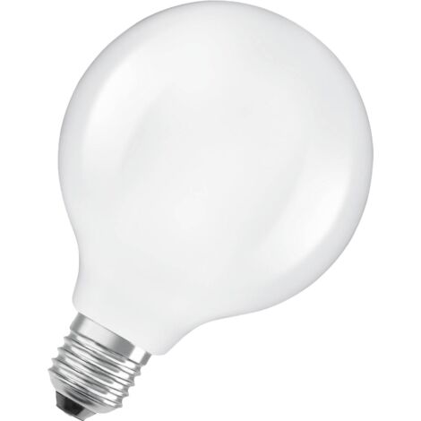 OSRAM LED Superstar Classic Globe G 95 en forme de bouclassique en verre dépoli, 3,8 W, 806 lm,E27, lumière blanc chaud de 2700 K, EEK A, diamètre 95 mm. (1/5)