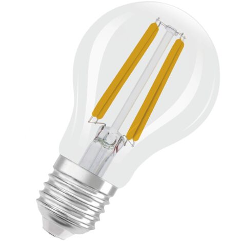 OSRAM HOMELIGHTING 4099854265488 LED CEE A (A - G) E27 forme de poire 3.8 W = 60 W blanc chaud (Ø x H) 60 mm x 60 mm 1 pc(s) A900133 (1/5)