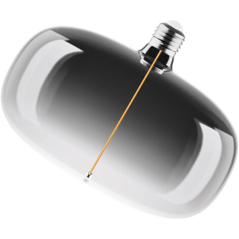 OSRAM Vintage 1906 Big Elipse est une à intensité variabavec un filament en forme d'ellipse. Il offre 4 W pour 60 lm,E27, design fumé, diamètre 215 mm, rendu des couleurs CRI 80, 1800 K. (1/5)
