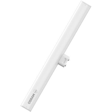 OSRAM LEDinestra en forme de tige en plastique dépoli, culot S14d, variable, lumière blanc chaud de 2700 K, 30 cm de long, 3 W, 275 lm, excellent rendu des couleurs avec CRI 90, EEK F. (1/4)
