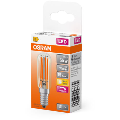 Osram LED Special E14 Tubular Ampoule T26 Filament Claire 6.5W (1/3)