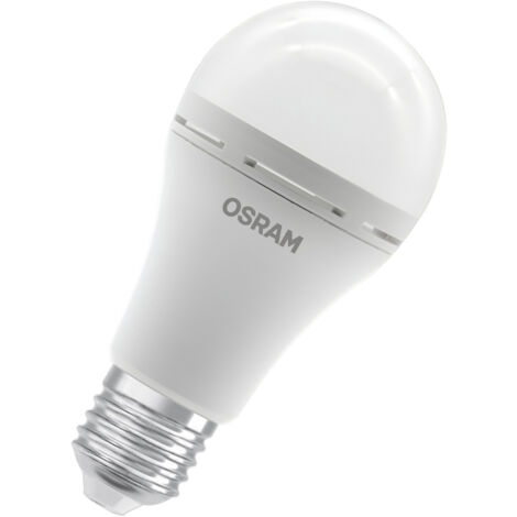 OSRAM HOMELIGHTING 4099854190131 Luminaire LED fonctionnant à pile CEE F (A - G) E27 forme de poire 8 W = 60 W blanc neutre (Ø x H) 60 mm x 60 mm 1 Q519143 (1/5)