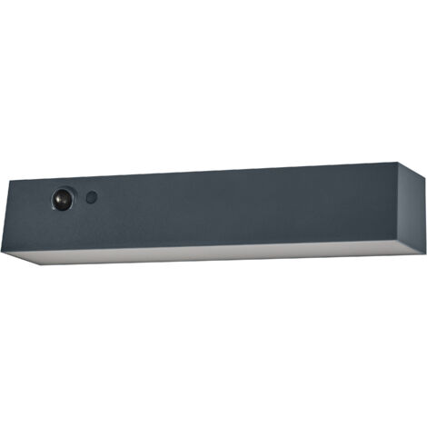 OSRAM Applique murale LED solaire Endura Style Shore, 12,4 W, blanc chaud 3 000 K, 540 lm, capteur PIR, IP54, 18 jours (1/4)