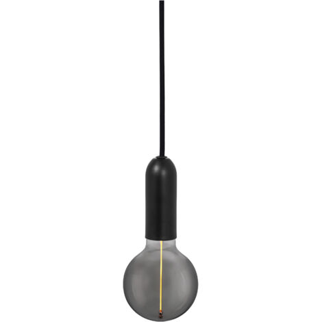OSRAM Suspension Vintage 1906® ROUND E27, noire, max. 25 W (LED 15 W), culot E27, rosace ronde, suspension d'intérieur, à combiner avec des lampes 1906 Vintage, à combiner avec des lampes intelligente