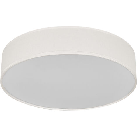 OSRAM Plafonnier ORBIS PARIS 480mm, beige, culot 3xE27, peut être équipé d'une ampoule connectée, de haute qualité, design moderne, avec abat-jour en tissu, adapté à un usage intérieur, rond, IP20 (1/4)