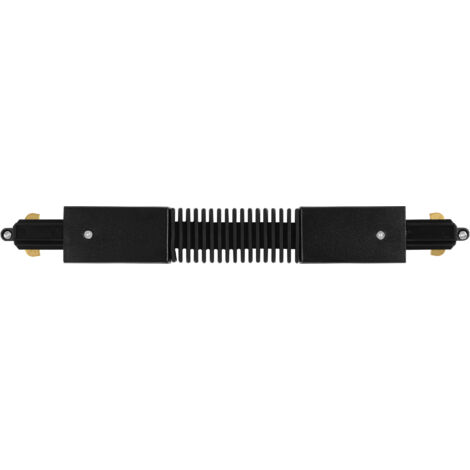 OSRAM TRACKLIGHT connecteur d'alimentation flexible en option, noir, pour système de rail d'alimentation, design moderne de type loft, pour la mise en œuvre de différents arrangements