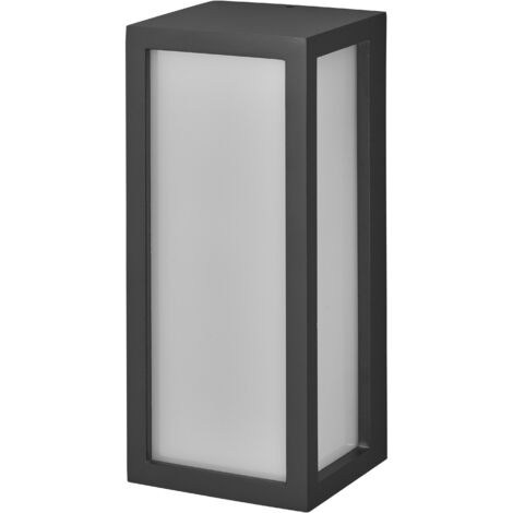 OSRAM Luminaire d’extérieur ENDURA CLASSIC RADO W, applique murale, E27, gris foncé, aluminium, installation facile et rapide, diffuseur dépoli, classe de protection IP65, utilisation en extérieur (1/4)