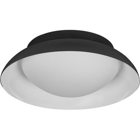 OSRAM Plafonnier ORBIS MADRID 305mm, noir, culot 2xE27, peut être équipé d'une ampoule connectée, haute qualité, design moderne, boîtier en métal, adapté à une utilisation en intérieur, rond, IP20 (1/4)