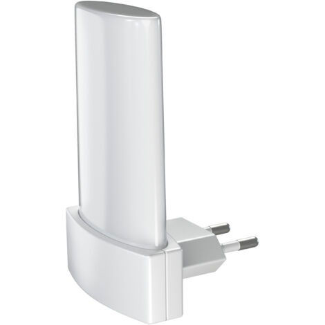 OSRAM Veilleuse prise RGB, changement de couleur RVB, capteur de lumière du jour, 2700-6000K, 0,28W, blanc, indice de protection IP20, pour chambres d'enfants et espaces de vie (1/4)
