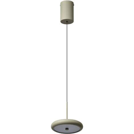 OSRAM Suspension LED Decor Yoyo, Métal Beige, 6. 5W, 390lm, 3000K Blanc Chaud, Hauteur Réglable, 150mm (1/5)