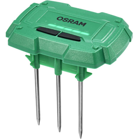 OSRAM Capteur d'humidité du sol SMART+ RF IP67 Température Wi-Fi Vert Capteur d'humidité du sol SMART+ RF IP67, mesure de la température, batterie 6 mois, WiFi, 3 sondes de mesure, vert (1/5)