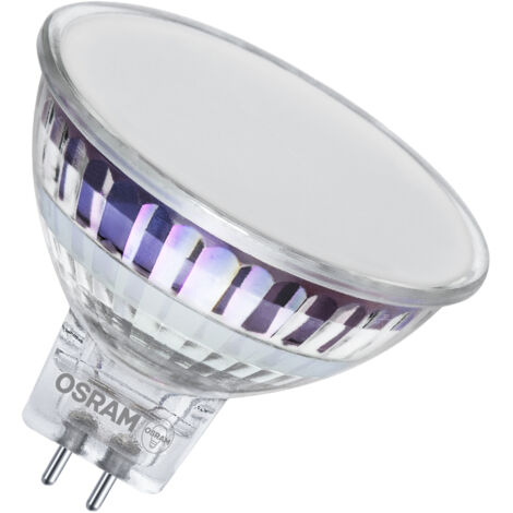OSRAM LED Spot Lamp Star MR16 5,3 W 827, 2700 K blanc chaud, GU5.3, 120°, 630 lm, basse tension, pas de temps de préchauffage (1/4)