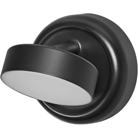 OSRAM Nightlux Round veilleuse noire LED mobile dimmable, 3000 K, batterie USB, magnétique, comme veilleuse ou éclairage d’appoint pour couloir, chambre, étagère (1/5)