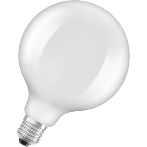 OSRAM Lampe LED  Star Globe G125 60 Filament, 2700 K blanc chaud, 5,9 W, E27, dépolie, 806 lm, 15 000 h, pour luminaires suspendus, grande forme sphérique, non éblouissante