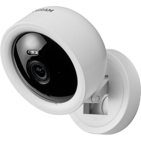 OSRAM Caméra SMART+ WiFi 4MP 2K QHD Vision nocturne Intérieur Blanc Caméra Wi-Fi SMART+ 4 MP 2K QHD, vision nocturne jusqu'à 7 m, audio bidirectionnel, microSD 256 Go, compatible Alexa, intérieur bl (1/5)
