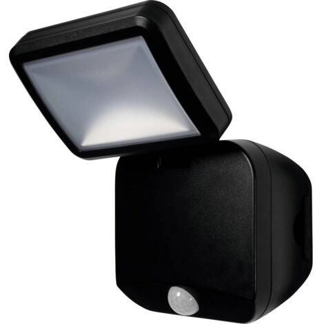 OSRAM HOMELIGHTING Battery LED Spotlight Sensor 4W 4000K IP54 Black 4099854497490 Projecteur extérieur