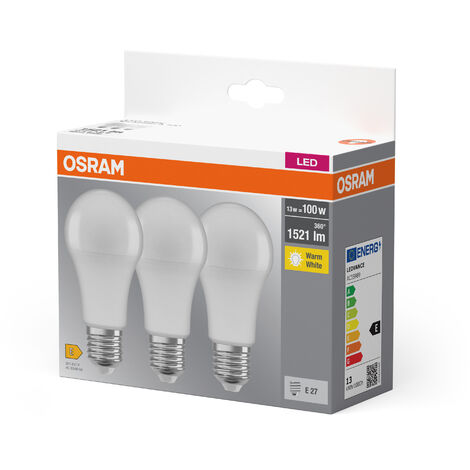 OSRAM Ampoule LED - E27 - Warm White - 2700 K - 13 W