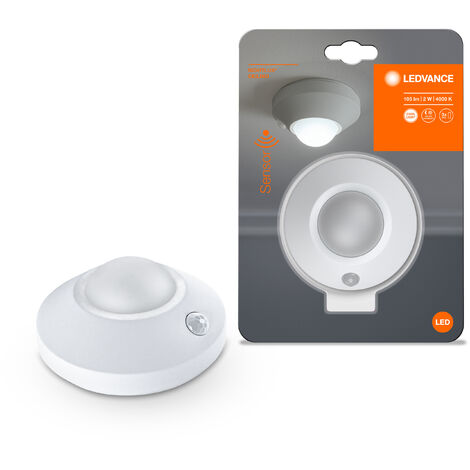 LEDVANCE NIGHTLUX Ceiling Luminaires LED fonctionnant sur batterie/ 1,70 W, 4.5 V, blanc froid, 4000 K