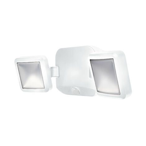 LEDVANCE Luminaires LED fonctionnant sur batterie: pour mur, Battery LED Spotlight Double / 10 W, 6 V, blanc froid, 4000 K, Matériau: Acrylnitril-Butadien-Styrol-Copolymer (ABS), IP54
