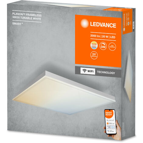 Plafonnier LED Intelligent Ledvance Planon Plus 120 Cm - 36W, 2700 Lumens, WiFi, Blanc - Éclairage Moderne