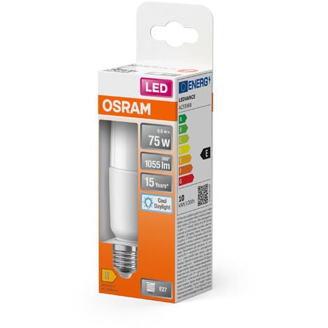 OSRAM LED Star Classic STICK, ampoule LED givrée en forme de bâton