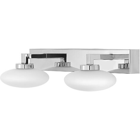 LEDVANCE Smart LED bathroom lamp chrome, 12W, 1000LM, 3000-6500K, 34cm, IP44, Orbis Elypse wall lamp, lampe de salle de bain avec technologie Wifi, dimmable, contrôlable via app et assistant vocal.