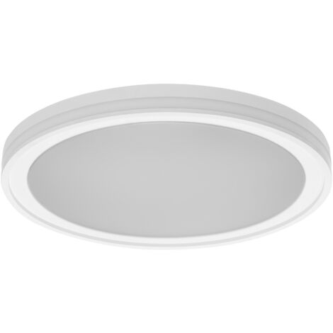LEDVANCE plafonnier LED rond ORBIS CIRCLE SMART+ WiFi blanc luminaire 46cm, dimmable pour l'intérieur, 28W, température de couleur de 3000-6500K (1/5)