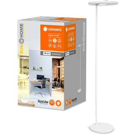 Ledvance Sun Home Lampadaire Led Blanc Avec Wifi Cm De Large Et