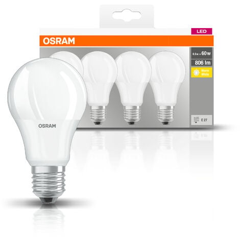 Osram Filament LED piston détecteur mouvement Blanc chaud E27 / 7,3 W / 806  lm