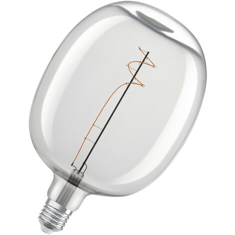 Ampoule LED OSRAM Vintage 1906, verre blanc, 4,8W, 400lm,E27 (1/7)