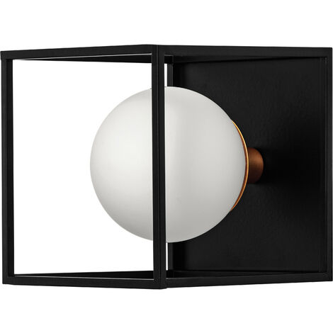 LEDVANCE DECOR Applique salle de bain carrée IP44, noir, G9 (1/5)