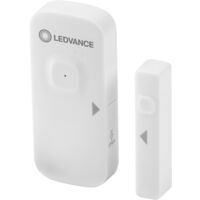 Ledvance – Détecteur d'ouverture sans fil – Capteur intelligent avec technologie WiFi – Installation facile avec adhésif – Autonomie 6 mois