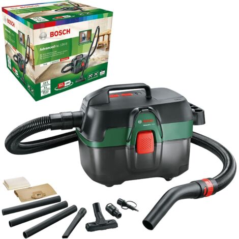 [NEUWERTIG] Bosch Akku Nass- und Trockensauger AdvancedVac 18V-8 (ohne Akku, 18 Volt System, 11 Zubehörteile)
