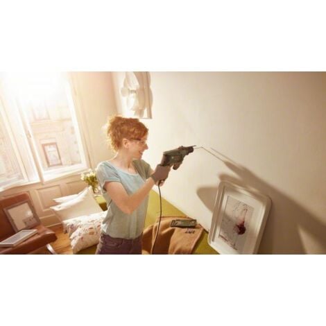Bosch Schlagbohrmaschine EasyImpact 600 (600 Watt, Zusatzhandgriff, Tiefenanschlag, BohrØ in Holz 25 mm)