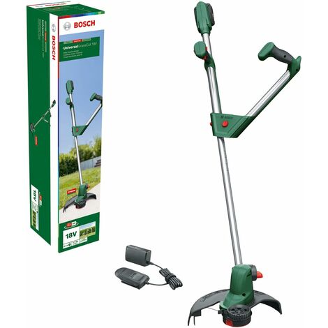 Bosch Akku Rasentrimmer UniversalGrassCut 18V-260 (1 Akku, 18 Volt System, Schnittkreisdurchmesser: 26 cm)